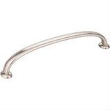 Jeffrey Alexander 650-160SN-160 Hudson 6-15/16" Zinc Cabinet Pull Satin Nickel