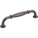 Jeffrey Alexander 658-128BNBDL-128 Tiffany 5-13/16" Zinc Cabinet Pull Brushed Pewter