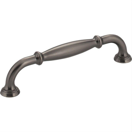 Jeffrey Alexander 658-128BNBDL-128 Tiffany 5-13/16" Zinc Cabinet Pull Brushed Pewter