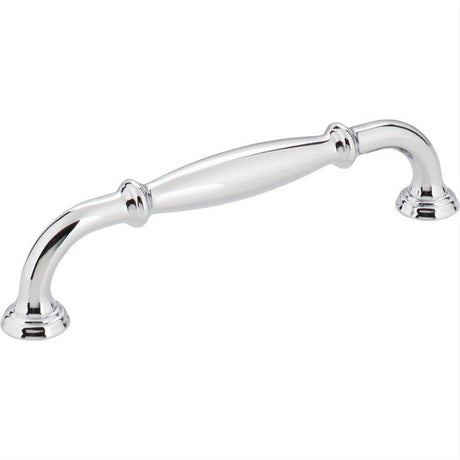 Jeffrey Alexander 658-128PC-128 Tiffany 5-13/16" Zinc Cabinet Pull Polished Chrome