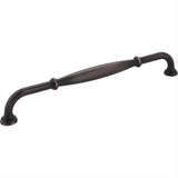 Jeffrey Alexander 658-12DBAC-12 Tiffany 13" Zinc Appliance & Cabinet Pull Brushed Oil Rubbed Bronze