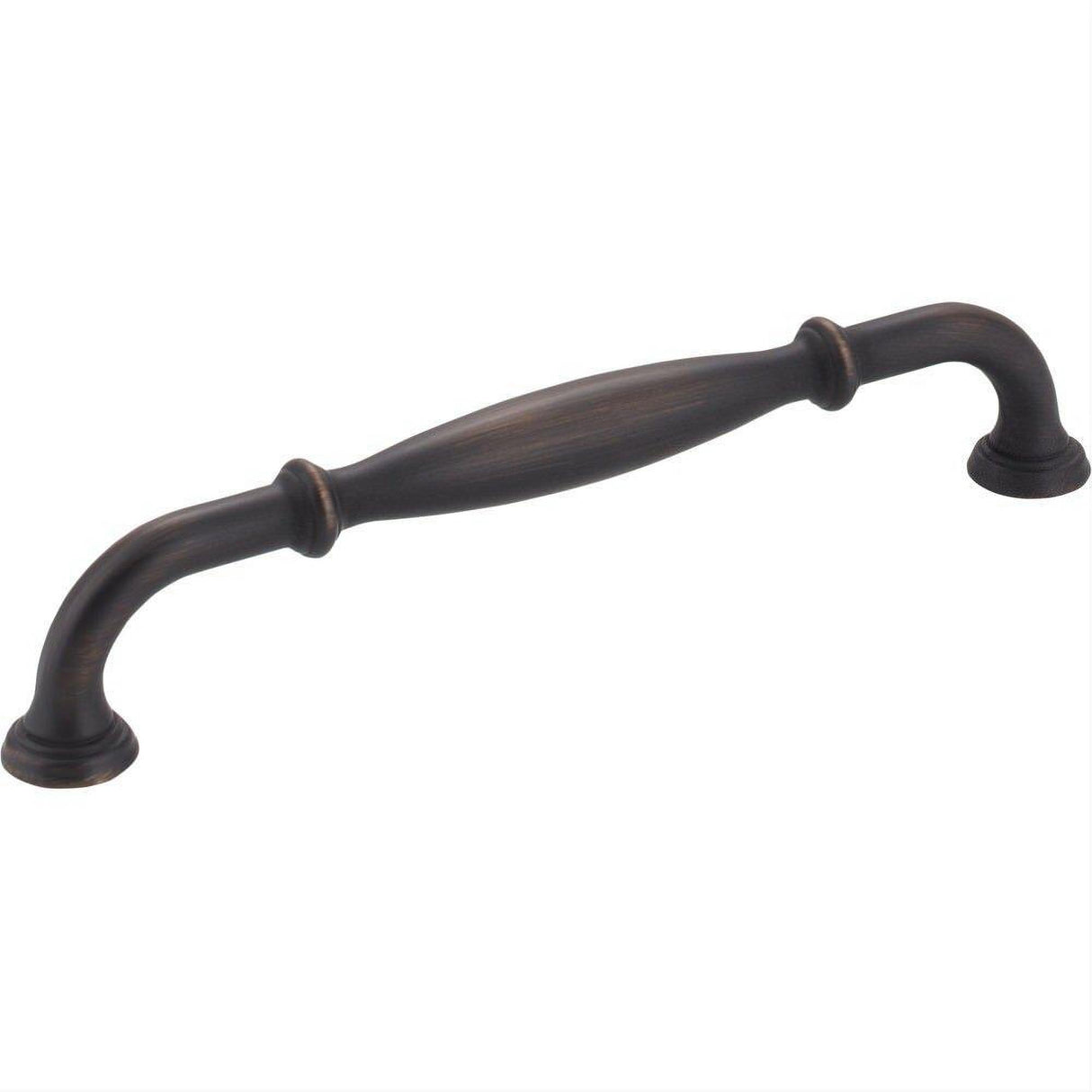 Jeffrey Alexander 658-160DBAC-160 Tiffany 7-1/16" Zinc Cabinet Pull Brushed Oil Rubbed Bronze