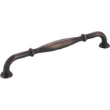 Jeffrey Alexander 658-192DBAC-192 Tiffany 8-3/8" Zinc Cabinet Pull Brushed Oil Rubbed Bronze