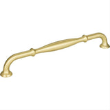 Jeffrey Alexander 658-224BG-224 Tiffany 9-7/8" Zinc Cabinet Pull Brushed Gold