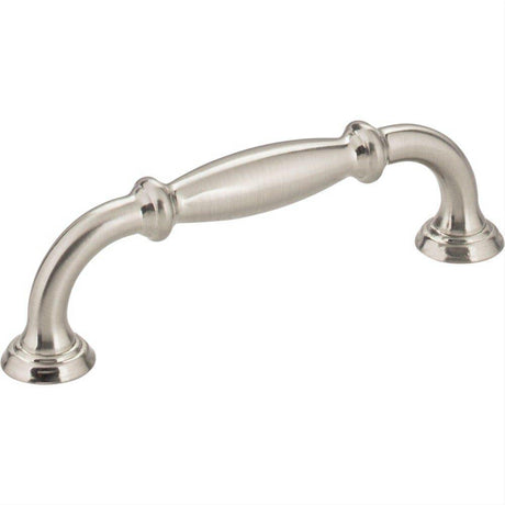 Jeffrey Alexander 658-96SN-96 Tiffany 4-1/2" Zinc Cabinet Pull Satin Nickel