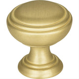 Jeffrey Alexander 658BG 658 Tiffany Zinc Cabinet Knob Brushed Gold