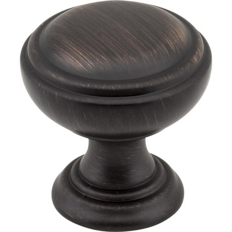 Jeffrey Alexander 658DBAC 658 Tiffany Zinc Cabinet Knob Brushed Oil Rubbed Bronze
