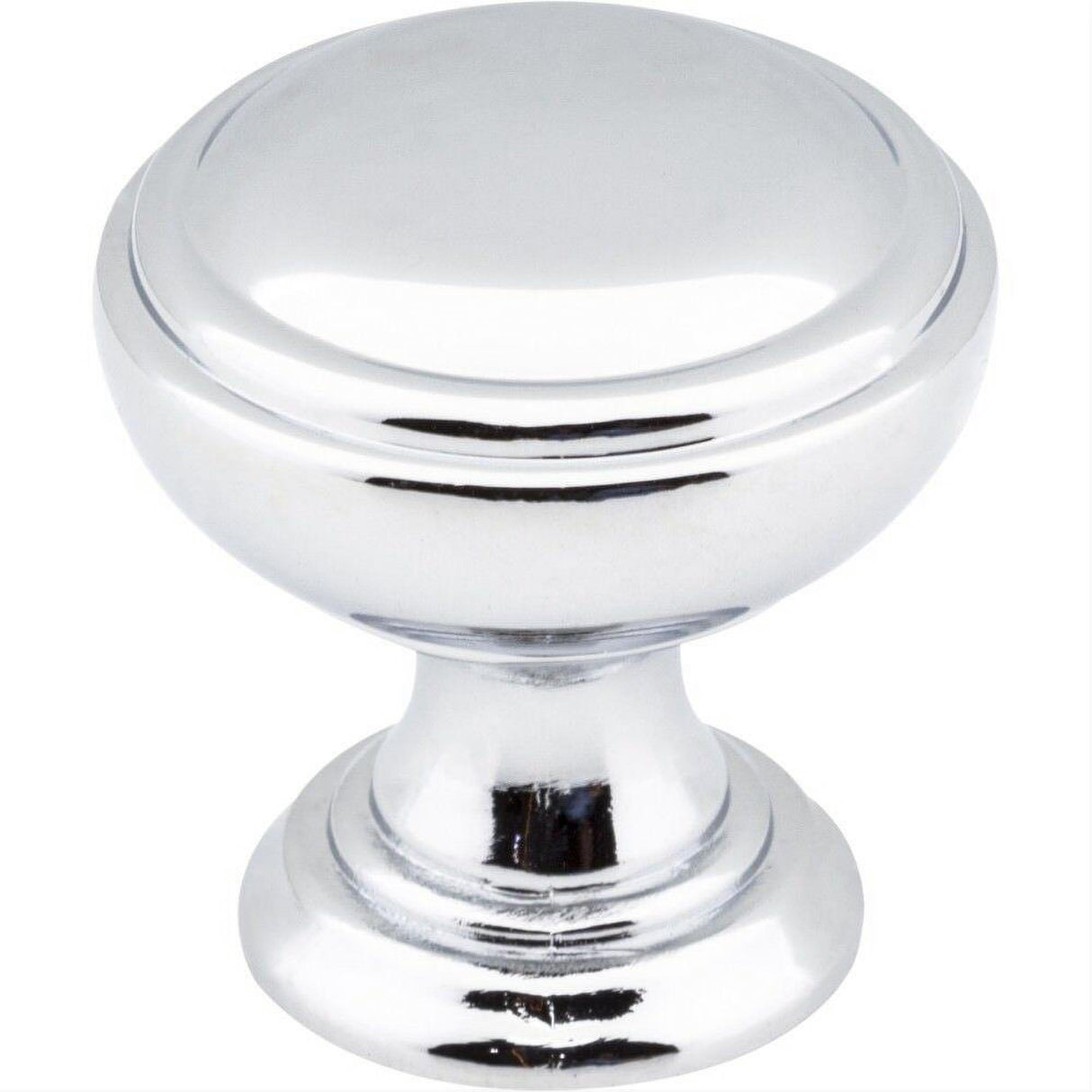 Jeffrey Alexander 658PC 658 Tiffany Zinc Cabinet Knob Polished Chrome