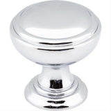 Jeffrey Alexander 658PC 658 Tiffany Zinc Cabinet Knob Polished Chrome