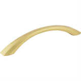 Jeffrey Alexander 678-128BG-128 Wheeler 6-1/4" Zinc Cabinet Pull Brushed Gold