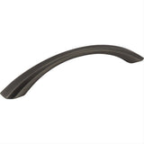 Jeffrey Alexander 678-128BNBDL-128 Wheeler 6-1/4" Zinc Cabinet Pull Brushed Pewter