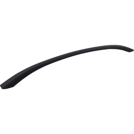 Jeffrey Alexander 678-18MB-18 Wheeler 20-1/4" Zinc Appliance & Cabinet Pull Matte Black