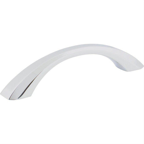 Jeffrey Alexander 678-96PC-96 Wheeler 5" Zinc Cabinet Pull Polished Chrome