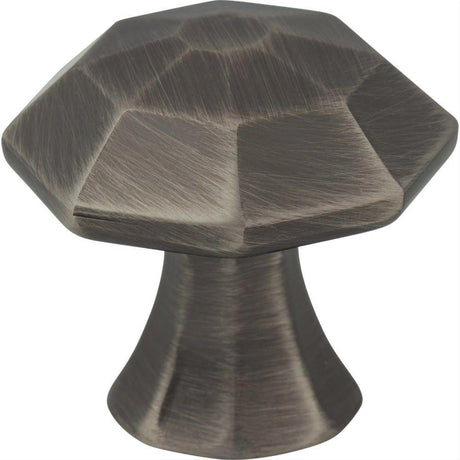 Jeffrey Alexander 678BNBDL 678 Wheeler Zinc Cabinet Knob Brushed Pewter