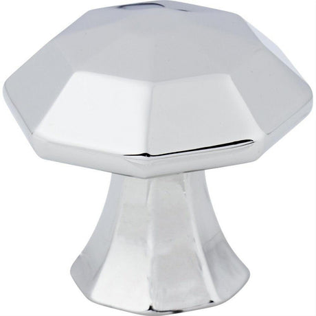 Jeffrey Alexander 678PC 678 Wheeler Zinc Cabinet Knob Polished Chrome