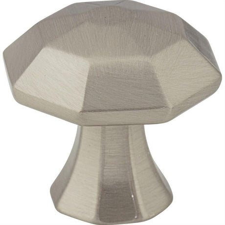 Jeffrey Alexander 678SN 678 Wheeler Zinc Cabinet Knob Satin Nickel