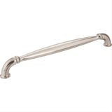 Jeffrey Alexander 737-12SN-12 Chesapeake 12-15/16" Zinc Appliance & Cabinet Pull Satin Nickel