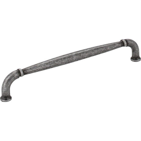 Jeffrey Alexander 737-160SIM-160 Chesapeake 6-3/4" Zinc Cabinet Pull Distressed Antique Silver