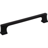 Jeffrey Alexander 752-160MB-160 Sullivan 7-1/16" Zinc Cabinet Pull Matte Black