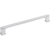 Jeffrey Alexander 752-224PC-224 Sullivan 9-9/16" Zinc Cabinet Pull Polished Chrome