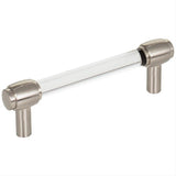 Jeffrey Alexander 775-96SN-96 Carmen 96 mm Center-to-Center Bar Pull Satin Nickel