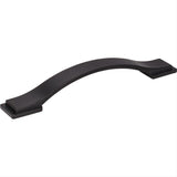 Jeffrey Alexander 80152-128MB-128 Mirada 6-13/16" Zinc Cabinet Pull Matte Black