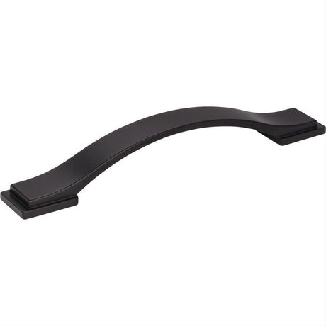 Jeffrey Alexander 80152-128MB-128 Mirada 6-13/16" Zinc Cabinet Pull Matte Black