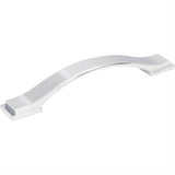Jeffrey Alexander 80152-128PC-128 Mirada 6-13/16" Zinc Cabinet Pull Polished Chrome