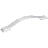 Jeffrey Alexander 80152-160PC-160 Mirada 8-1/16" Zinc Cabinet Pull Polished Chrome