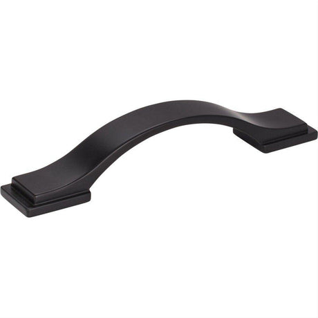 Jeffrey Alexander 80152-96MB-96 Mirada 5-9/16" Zinc Cabinet Pull Matte Black