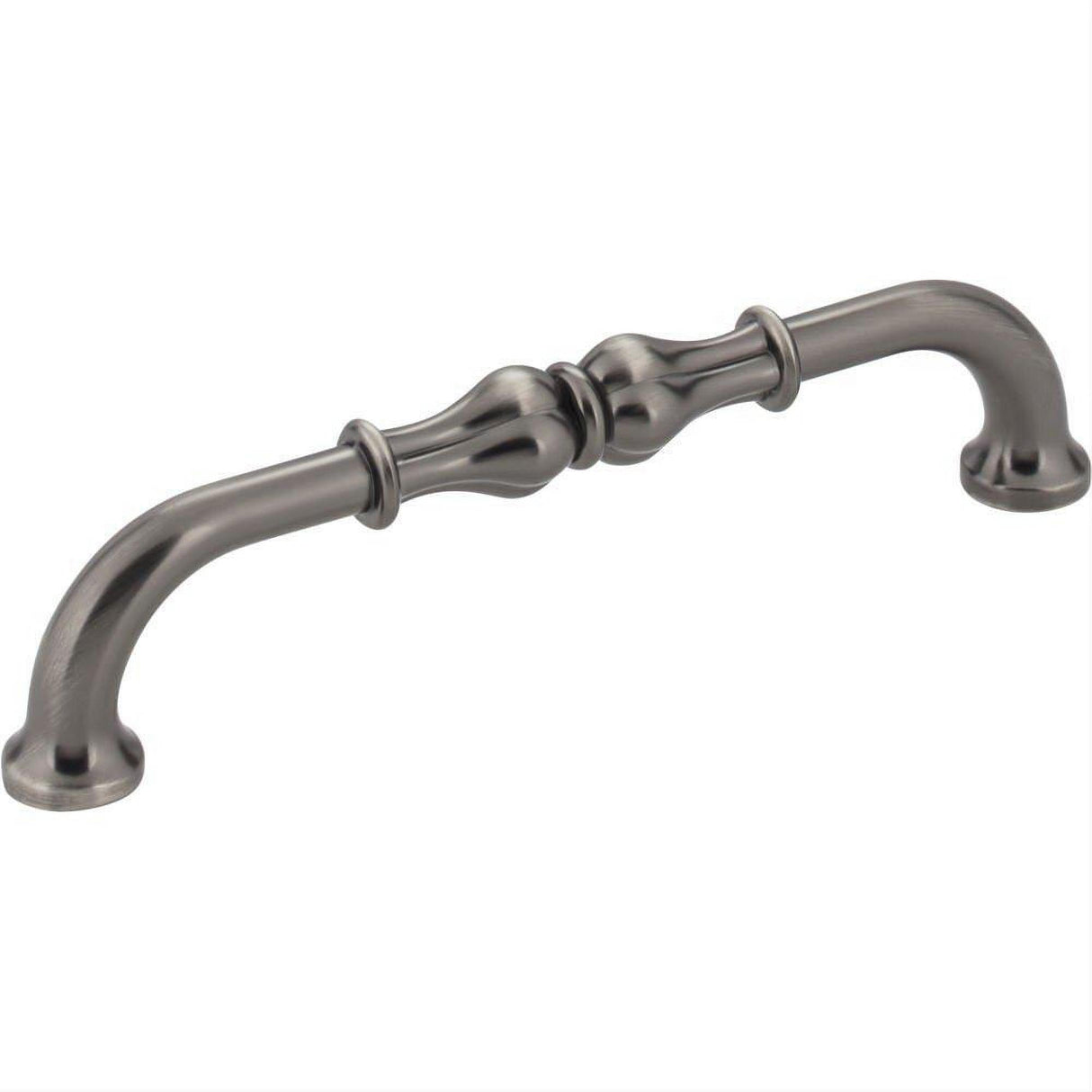 Jeffrey Alexander 818-128BNBDL-128 Bella 5-11/16" Zinc Cabinet Pull Brushed Pewter
