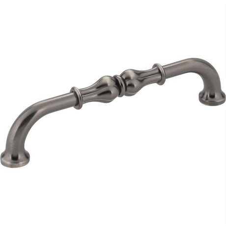 Jeffrey Alexander 818-128BNBDL-128 Bella 5-11/16" Zinc Cabinet Pull Brushed Pewter