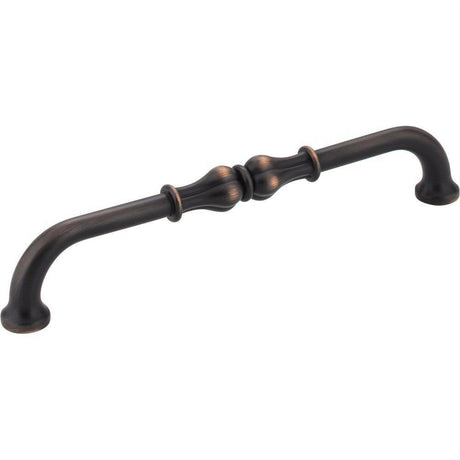 Jeffrey Alexander 818-160DBAC-160 Bella 6-15/16" Zinc Cabinet Pull Brushed Oil Rubbed Bronze