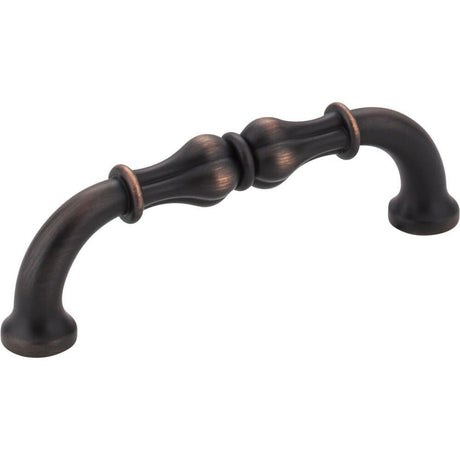 Jeffrey Alexander 818-96DBAC brushed oil rubbed bronze cabinet drawer pull