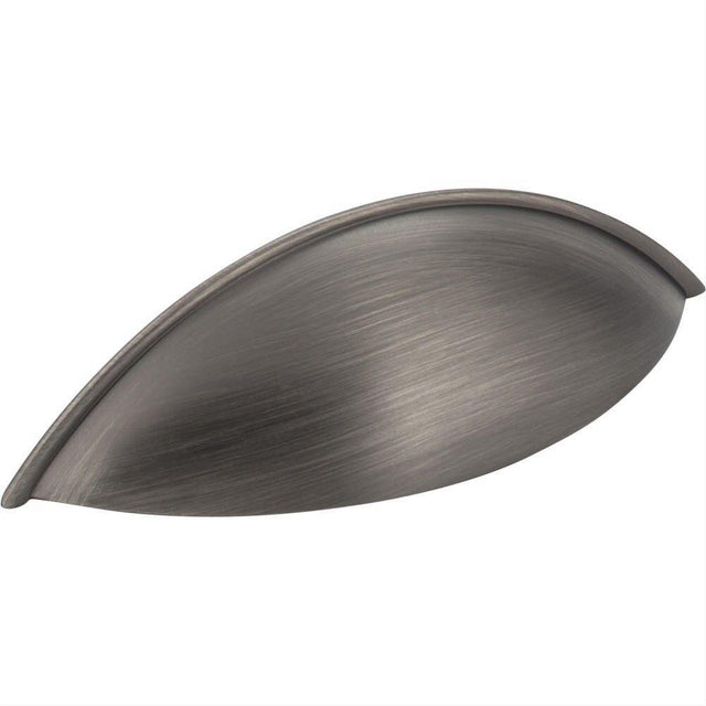 Jeffrey Alexander 8236-BNBDL Bordeaux 5" Zinc Cabinet Pull Brushed Pewter