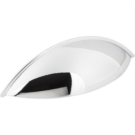 Jeffrey Alexander 8236-PC Bordeaux 5" Zinc Cabinet Pull Polished Chrome