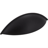 Jeffrey Alexander 8236BLK 8236 Bordeaux 5" Zinc Cabinet Pull Black