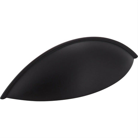 Jeffrey Alexander 8236BLK 8236 Bordeaux 5" Zinc Cabinet Pull Black