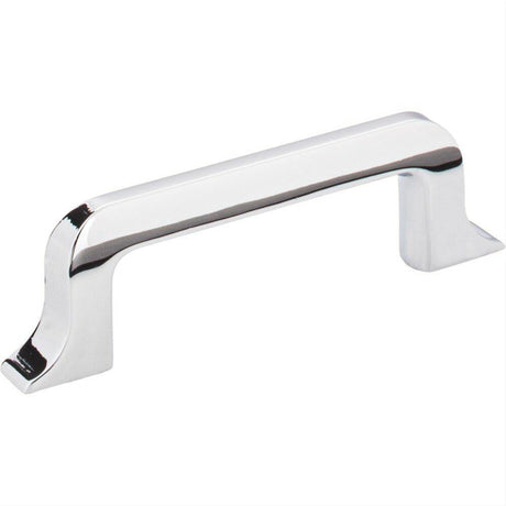 Jeffrey Alexander 839-3PC-3 Callie 4-3/16" Zinc Cabinet Pull Polished Chrome
