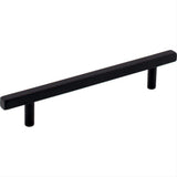 Jeffrey Alexander 845-128MB-128 Dominique 7-1/16" Zinc Cabinet Pull Matte Black