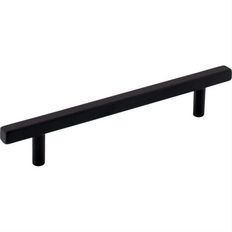 Jeffrey Alexander 845-128MB-128 Dominique 7-1/16" Zinc Cabinet Pull Matte Black