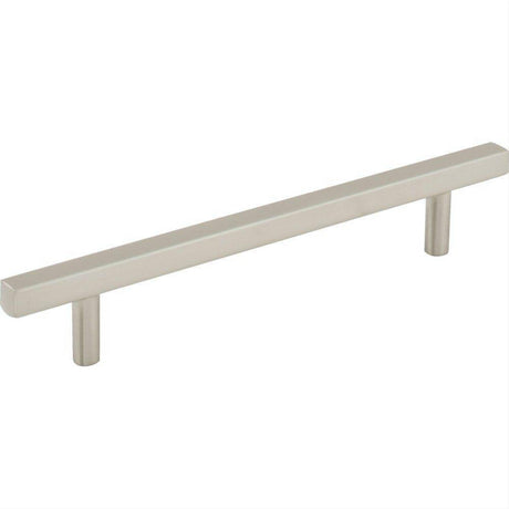 Jeffrey Alexander 845-128SN-128 Dominique 7-1/16" Zinc Cabinet Pull Satin Nickel