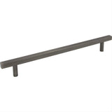 Jeffrey Alexander 845-12BNBDL-12 Dominique 15" Zinc Appliance & Cabinet Pull Brushed Pewter