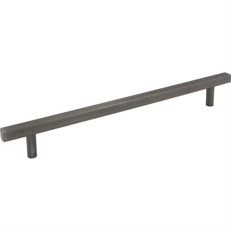Jeffrey Alexander 845-12BNBDL-12 Dominique 15" Zinc Appliance & Cabinet Pull Brushed Pewter