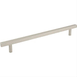 Jeffrey Alexander 845-12SN-12 Dominique 15" Zinc Appliance & Cabinet Pull Satin Nickel