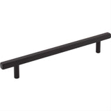 Jeffrey Alexander 845-160MB-160 Dominique 8-5/16" Zinc Cabinet Pull Matte Black