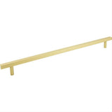 Jeffrey Alexander 845-18BG-18 Dominique 21" Zinc Appliance & Cabinet Pull Brushed Gold