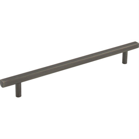Jeffrey Alexander 845-192BNBDL-192 Dominique 9-9/16" Zinc Cabinet Pull Brushed Pewter