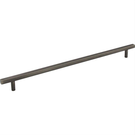 Jeffrey Alexander 845-305BNBDL-305 Dominique 14" Zinc Cabinet Pull Brushed Pewter