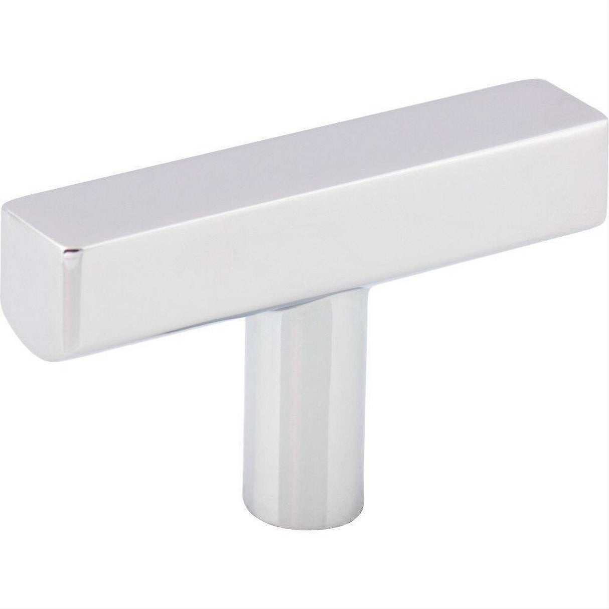 Jeffrey Alexander 845T-PC Dominique Zinc Cabinet T-Shaped Cabinet Knob Polished Chrome